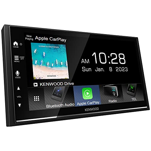 KENWOOD DMX7709S 6.8-Inch Capacitive Touch Screen, Car Stereo, CarPlay and Android Auto, Bluetooth, AM/FM Radio, MP3 Player, USB Port, Double DIN, 13-Band EQ, SiriusXM KENWOOD DMX7709S 6.8-Inch Capacitive Touch Screen, Car Stereo, CarPlay and Android Auto, Bluetooth, AM/FM Radio, MP3 Player, USB Port, Double DIN, 13-Band EQ, SiriusXM